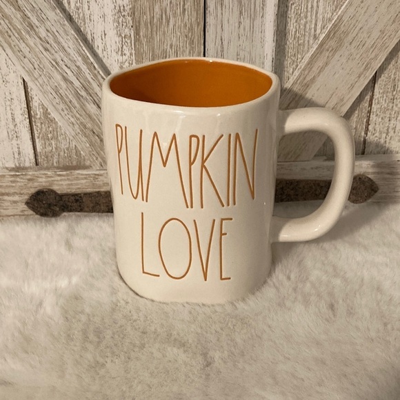 Rae Dunn Pumpkin Love Mug - Picture 1 of 3